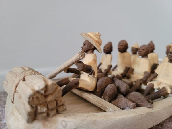 Men in a Canoe