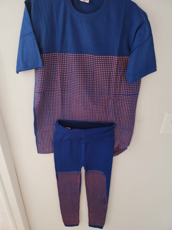 Batik Designed Sweatpants and Shirt - Image 2