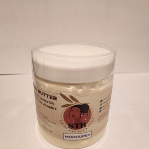 Shea Butter (Coconut Oil, Jojoba Oil, Vitamin C and Vitamin E )