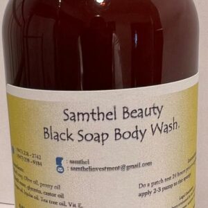 Black Soap Body Wash
