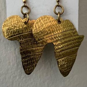 Map of Africa Earrings