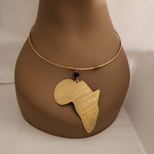 African Choker and Earings