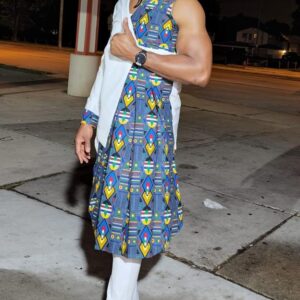 Men's Full African Wear with Shoes